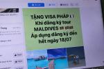 Chiêu trò mua tour tặng visa khiến khách Việt hoang mang