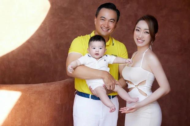 Vợ Chi Bảo khoe ảnh hạnh phúc bên chồng con, tiết lộ giảm 15kg sau sinh-2