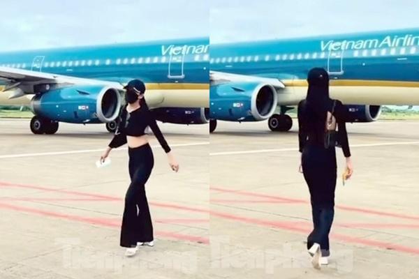 Info cô gái quay clip sống ảo khi máy bay đang di chuyển-6