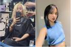 'Hot girl đời đầu' Mi Vân ngồi 9 tiếng làm kiểu tóc hot trend