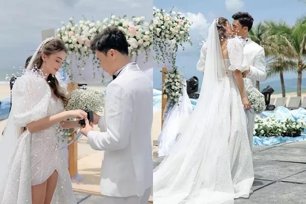 Bùi Tiến Dũng và vợ Tây tổ chức tiệc, lộ giới tính con đầu lòng-6