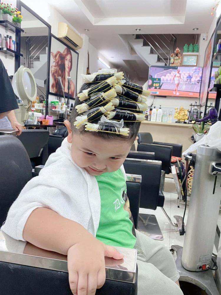 Ngỡ ngàng ngoại hình cháu trai 3 tuổi của ca sĩ Bảo Thy-10