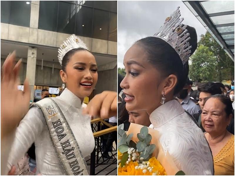 Ngọc Châu xuống sắc hậu đăng Hoa hậu Hoàn vũ Việt Nam 2022-3