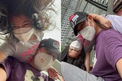 Huy Khánh ná thở khi bị ái nữ phổng phao 'đè đầu cưỡi cổ'