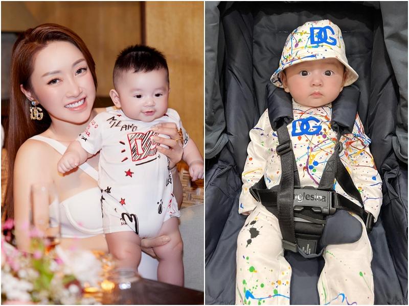 Con trai Chi Bảo chưa được 1 tuổi đã phủ kín hàng hiệu-9