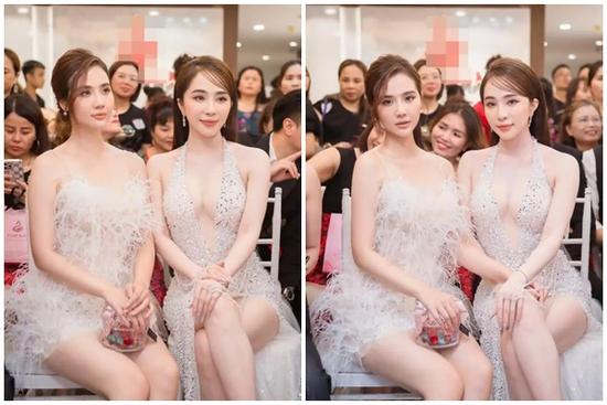 Cùng khung hình, Quỳnh Nga giật spotlight Huyền Lizzie nhờ 'loa độ'