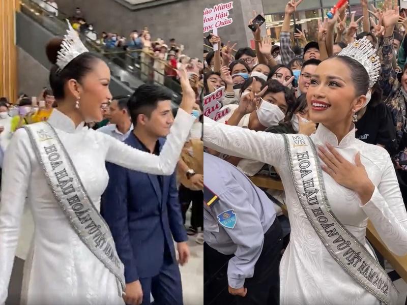 Mẹ Ngọc Châu dùng điện thoại đời cũ, mặc áo 6 năm đón con về nhà-3