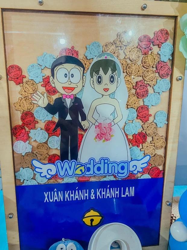 Đám cưới đặc biệt cặp đôi fan cuồng truyện tranh Doraemon-11