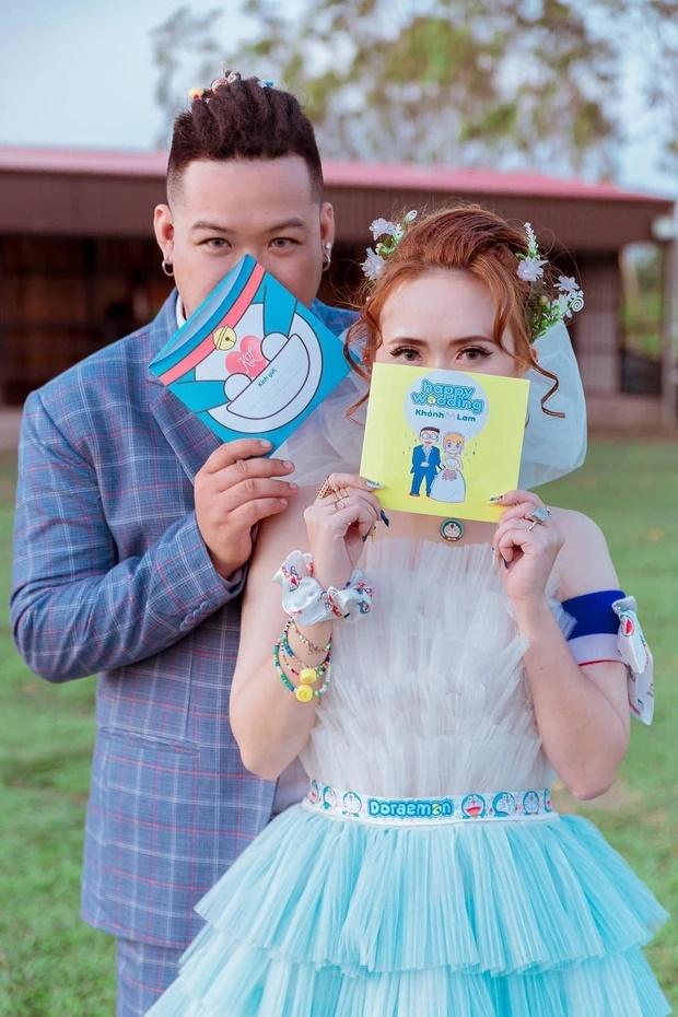 Đám cưới đặc biệt cặp đôi fan cuồng truyện tranh Doraemon-3