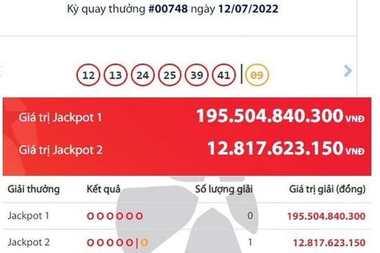 Lại thêm một người trúng Vietlott gần 13 tỷ đồng