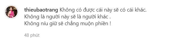 Động thái Thiều Bảo Trang giữa tin Phương Uyên kết hôn rầm rộ-3