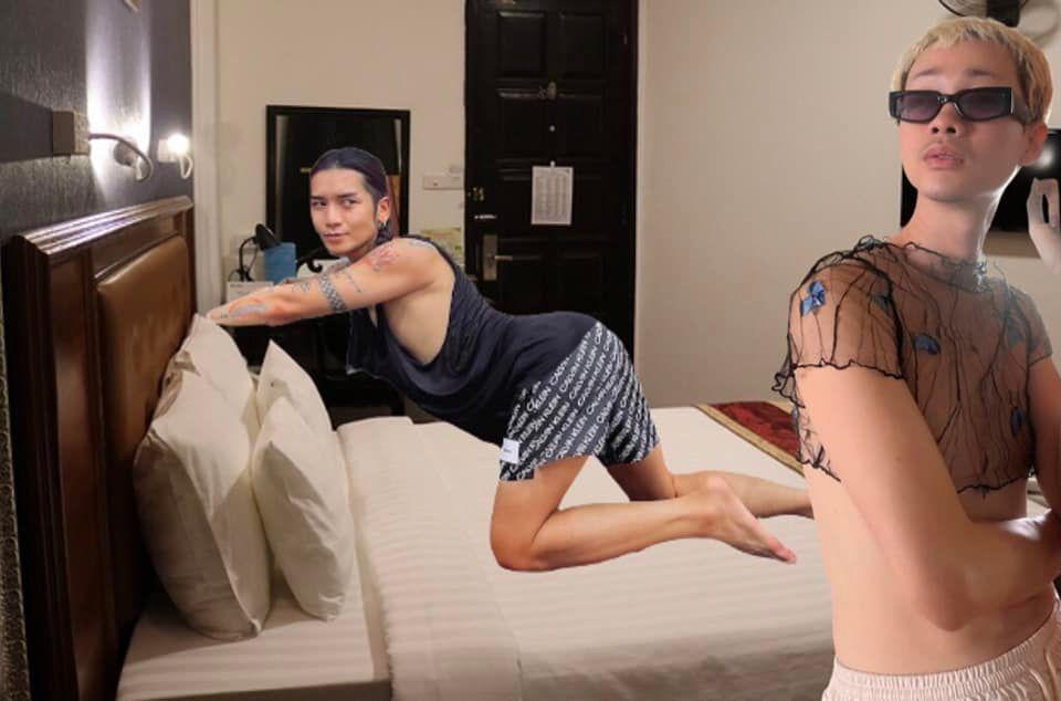 Hải Triều mặc áo có như không và cái kết photoshop cười ngất-4