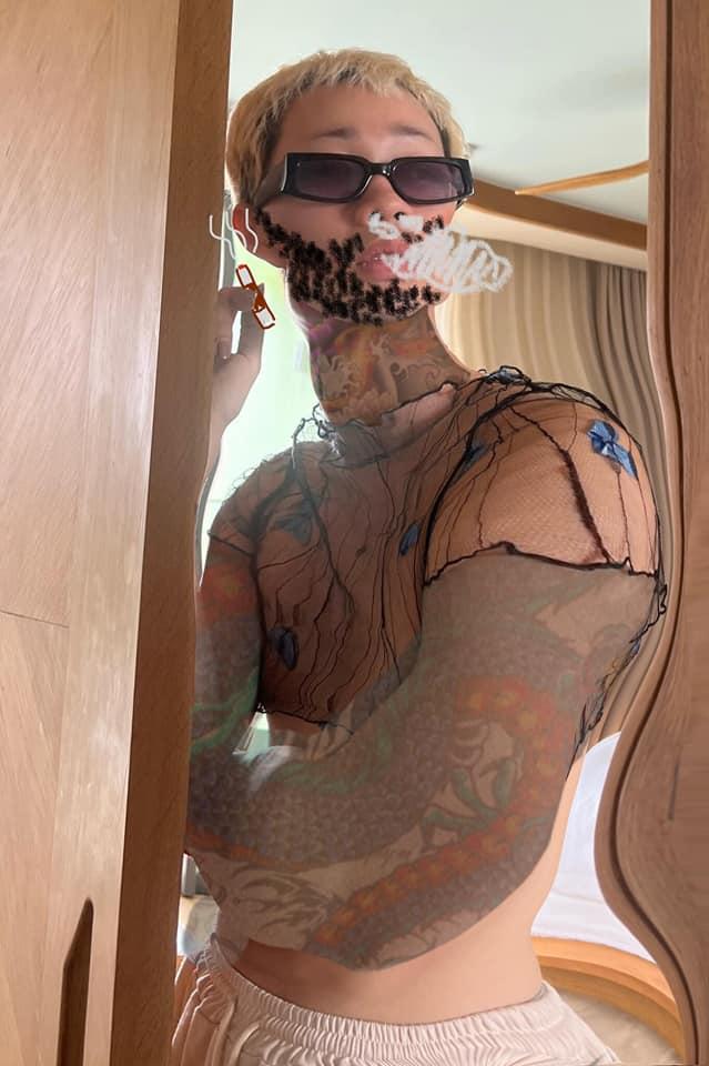 Hải Triều mặc áo có như không và cái kết photoshop cười ngất-8