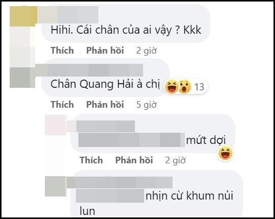 Khoe ảnh bikini, nữ diễn viên Vbiz bị soi chân Quang Hải-5