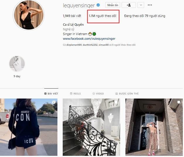 Lệ Quyên hack Instagram lên 1,1 triệu followers để đuổi kịp Hà Hồ?-1