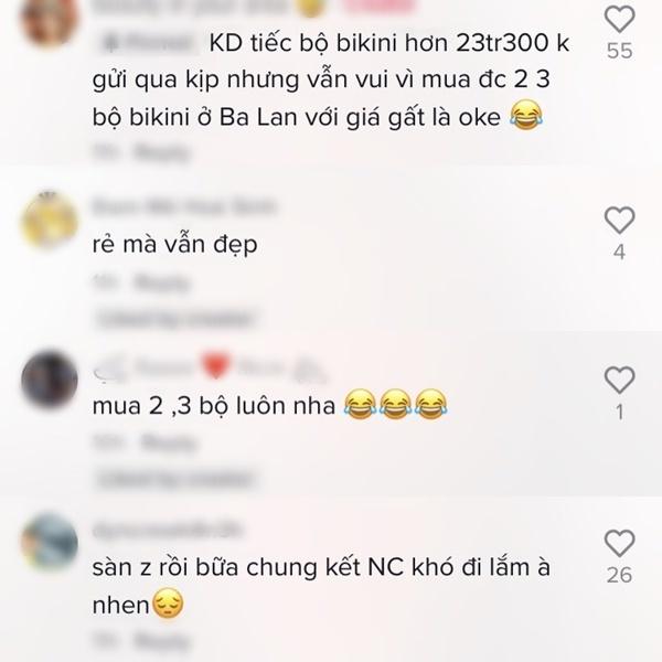 Kim Duyên mua bikini chữa cháy, giá 700k thay vì 23 triệu-7