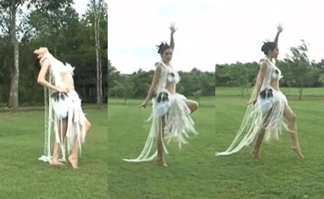 Phản ứng Hoàng My khi điệu múa con công bị lôi ra châm biếm-3