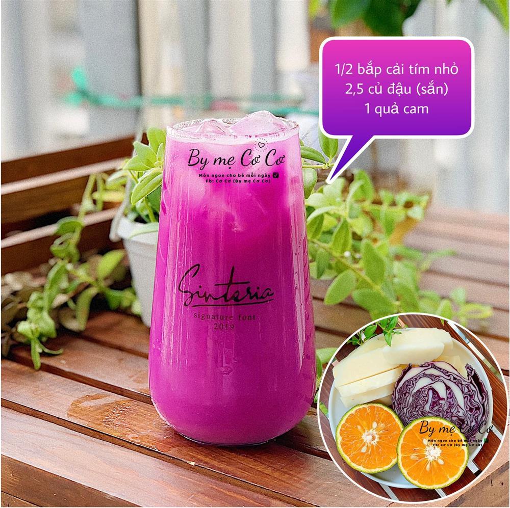 Học lỏm cách mix nước ép sáng da, đẹp dáng cực chuẩn của mẹ 9x-3