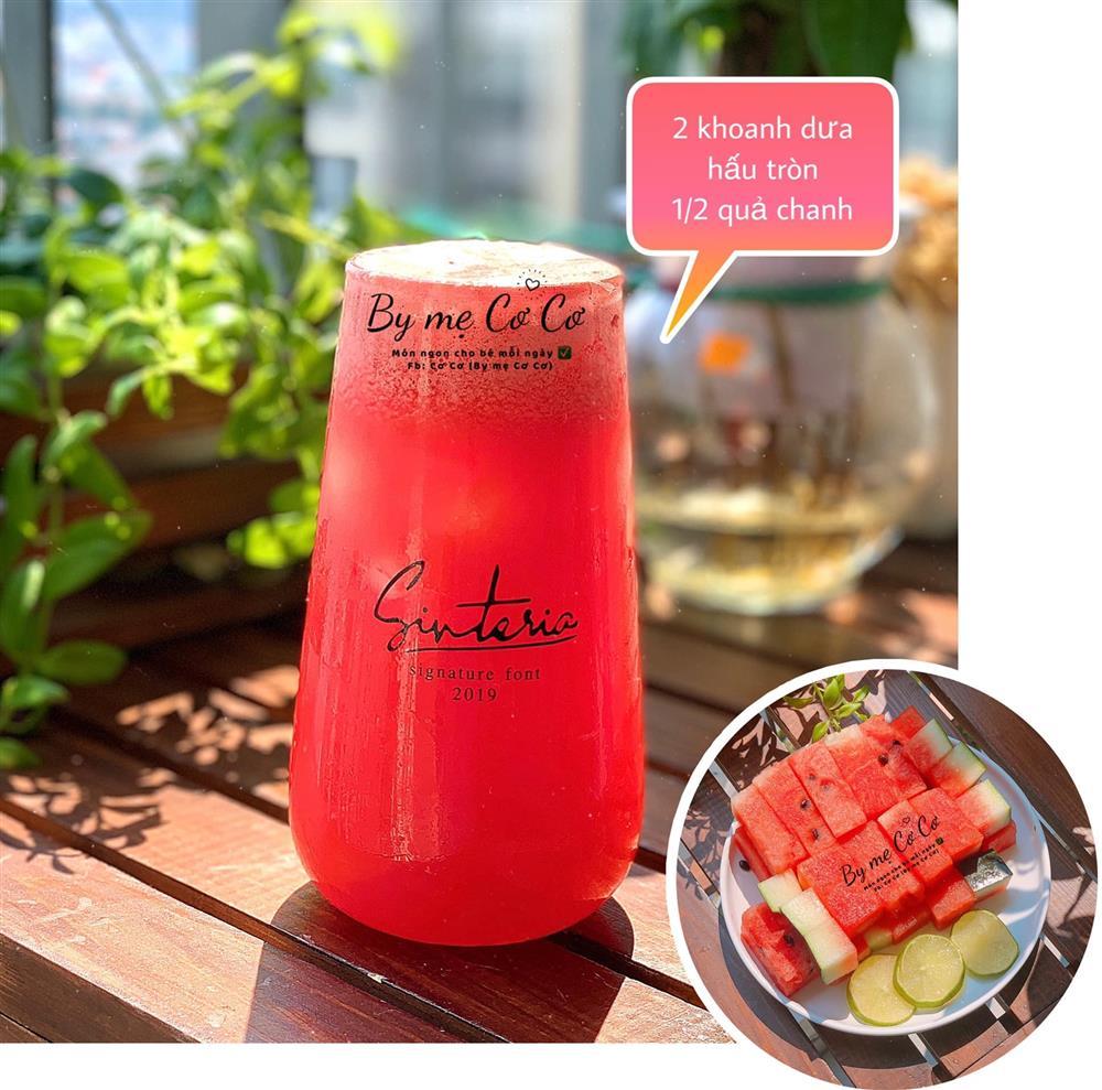 Học lỏm cách mix nước ép sáng da, đẹp dáng cực chuẩn của mẹ 9x-6