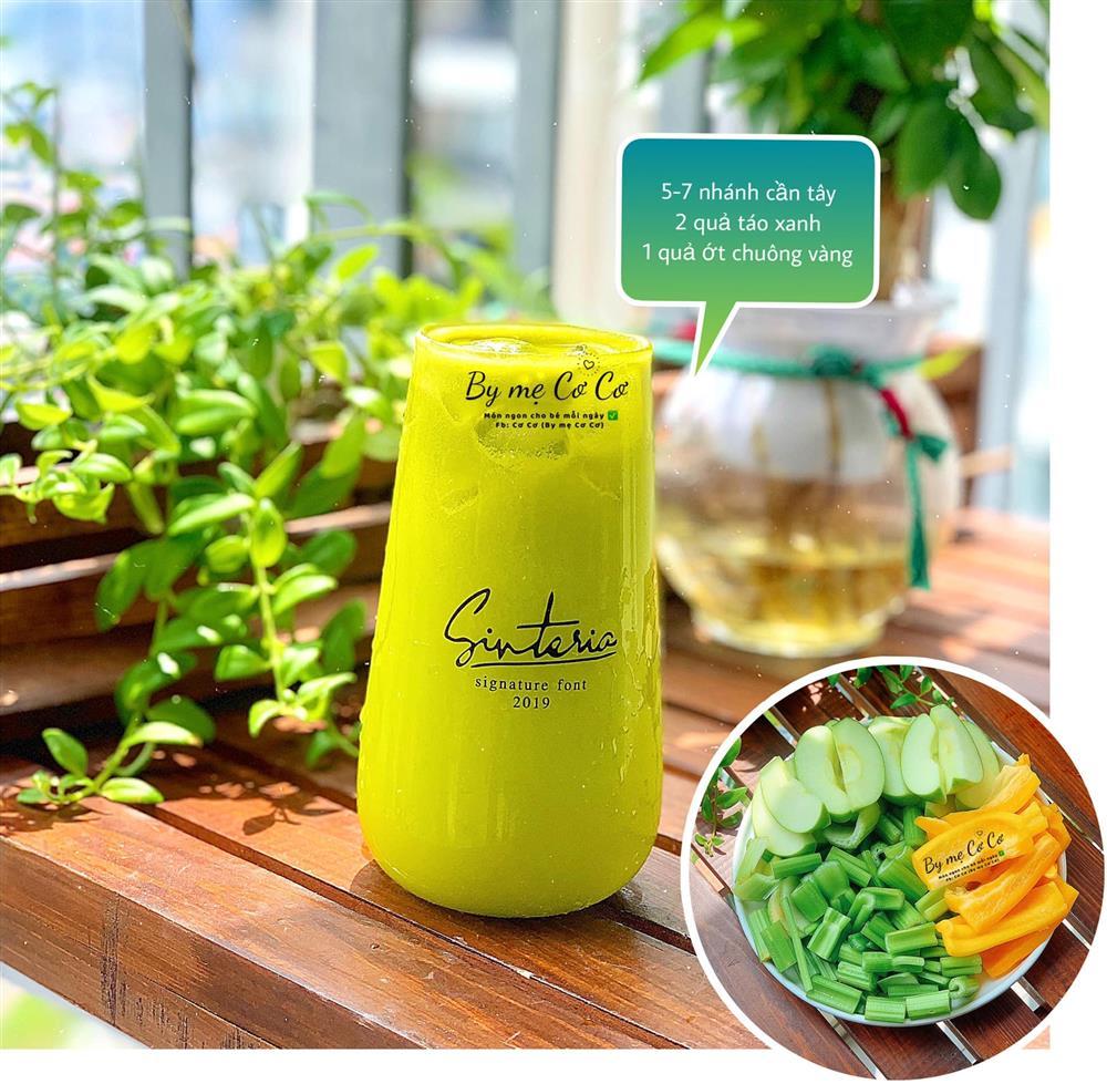 Học lỏm cách mix nước ép sáng da, đẹp dáng cực chuẩn của mẹ 9x-10