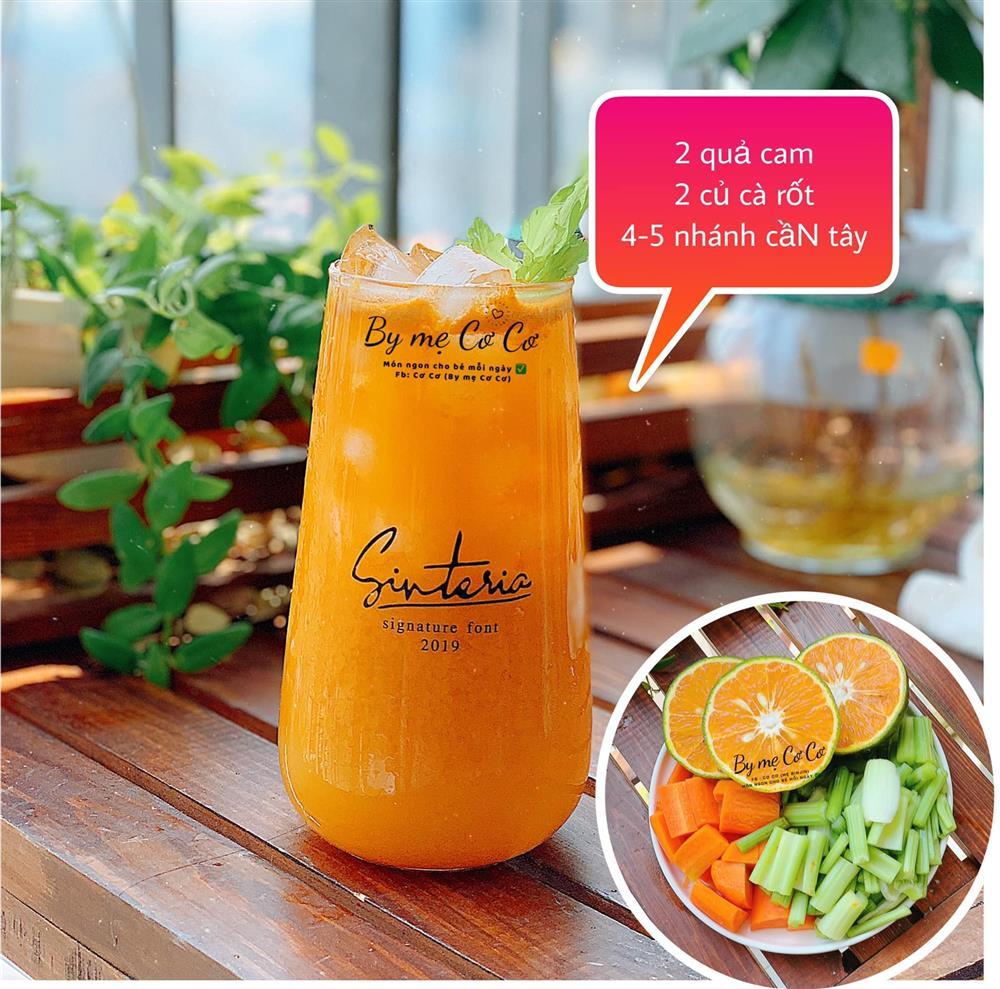 Học lỏm cách mix nước ép sáng da, đẹp dáng cực chuẩn của mẹ 9x-11