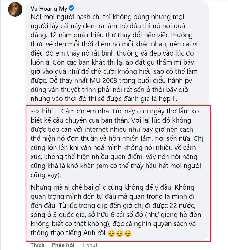 Phản ứng Hoàng My khi điệu múa con công bị lôi ra châm biếm-6