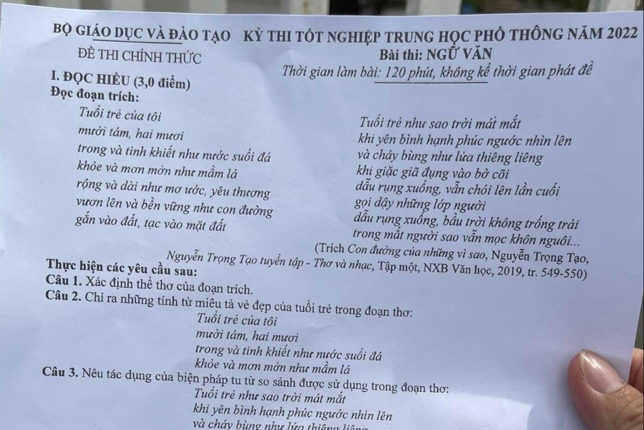 Danh tính 3 thí sinh đạt 3 điểm 10 thi tốt nghiệp THPT 2022-5