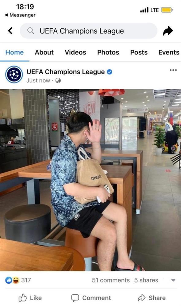 Trang chủ Champions League bất ngờ đăng ảnh Quang Hải-1