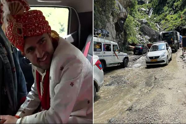 Đường xá ngập mưa lũ, cô dâu lênh đênh chèo thuyền về nhà chồng-4