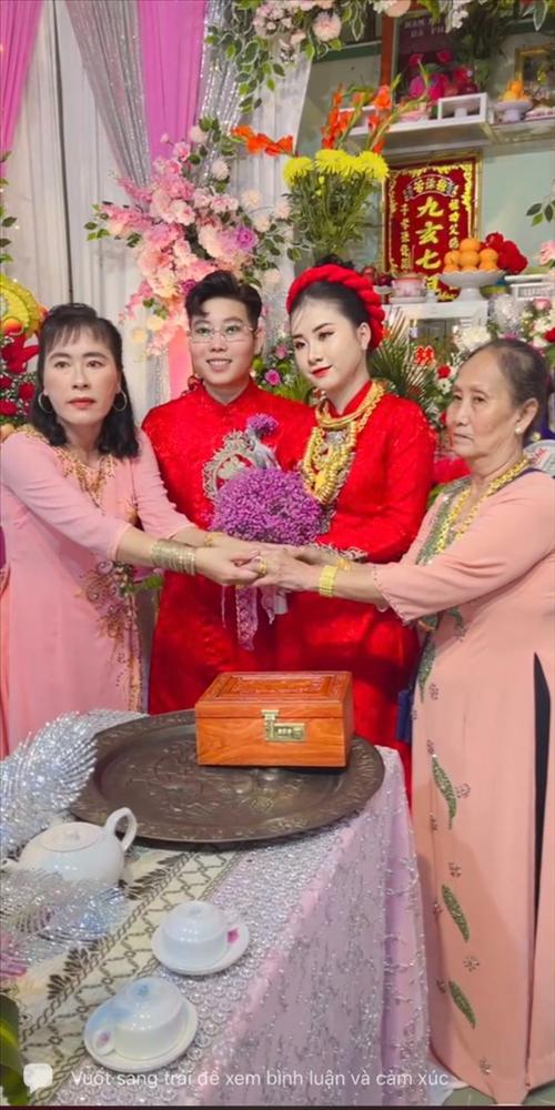 Xôn xao cặp LGBT Đồng Tháp được hồi môn 2kg vàng, 2 tỷ tiền mặt-1