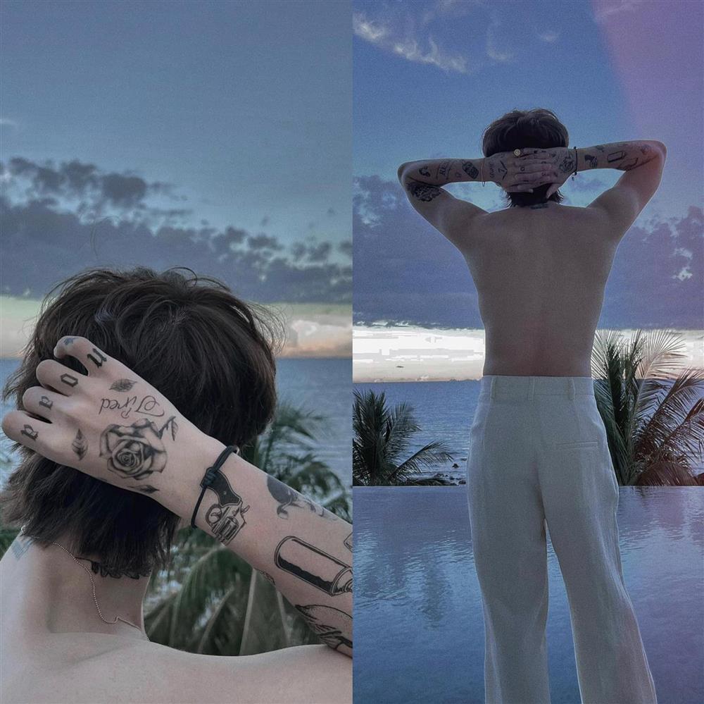 Hiếm hoi khoe body, Sơn Tùng bị chê vòng 3 lép kẹp thua xa Kim Lý-3