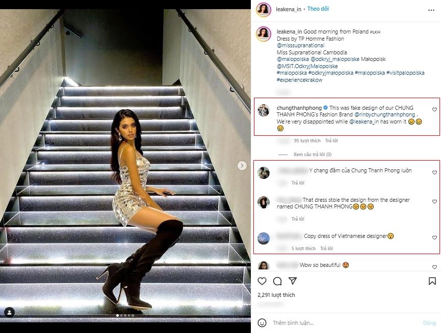 Bạn thi Miss Supranational của Kim Duyên bị NTK Việt tố đạo nhái-2