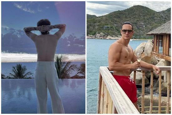 Hiếm hoi khoe body, Sơn Tùng bị chê vòng 3 lép kẹp thua xa Kim Lý