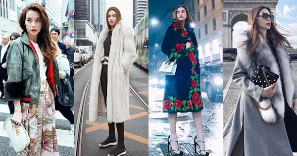 Về quê Kim Lý, Hà Hồ nửa kín nửa hở, lồng lộn như diễn thời trang-10