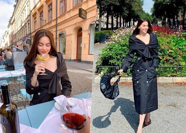 Về quê Kim Lý, Hà Hồ nửa kín nửa hở, lồng lộn như diễn thời trang-11