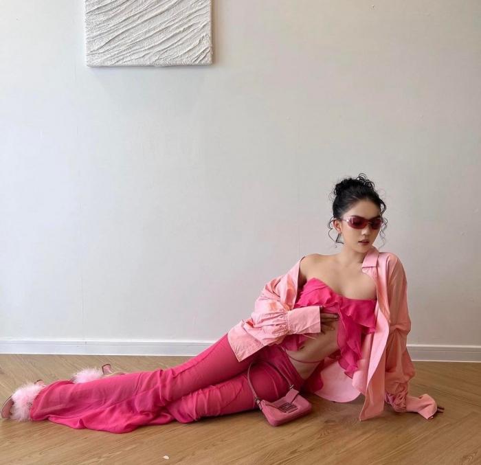 Lã Thanh Huyền khoe vòng 1 ngộp thở - Ngọc Trinh bánh bèo chúa-4