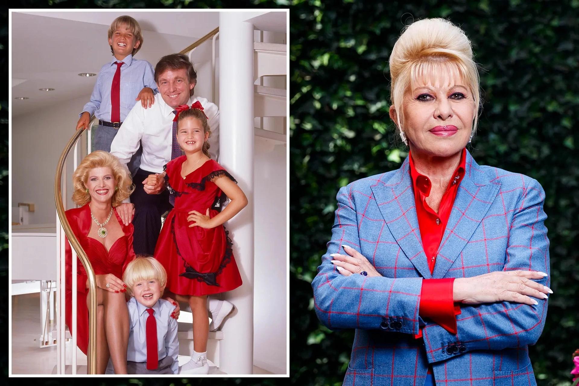 Trong cuộc hôn nhân kéo dài 15 năm (1977-1992), bà Ivana Trump và ông Donald Trump có với nhau 3 người con chung: Donald Jr., Ivanka, Eric. Đây cũng là 3 trợ thủ đắc lực cho người cha nổi tiếng trong việc kinh doanh và cả khi ông Trump tham gia vào chính trường Mỹ.