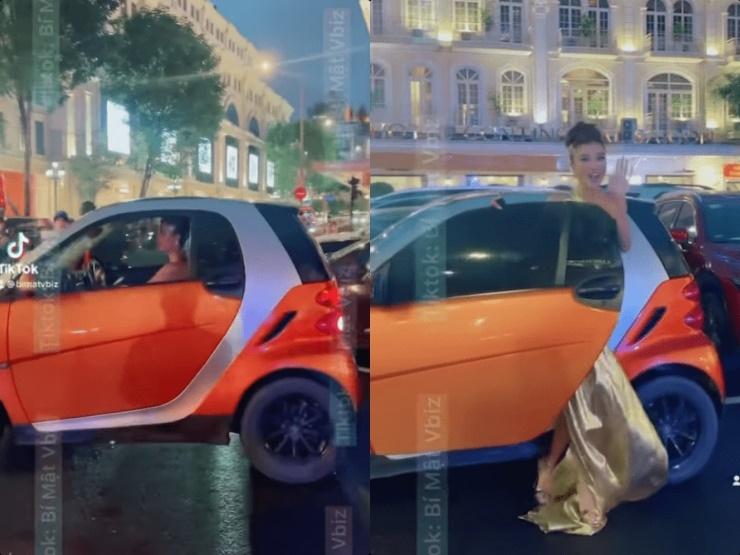 Bảo Thy, Mỹ Tâm khoe siêu xe độc lạ gây náo loạn góc phố-1
