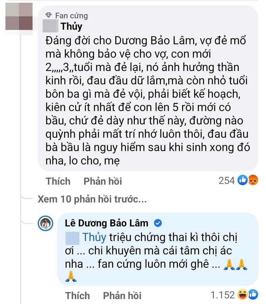 Lê Dương Bảo Lâm đáp trả chỉ trích để vợ đẻ dày nguy hiểm-7
