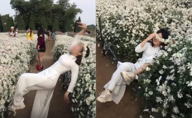 Nằm đè lên bó hương chụp ảnh, hai người phụ nữ bị chỉ trích-12
