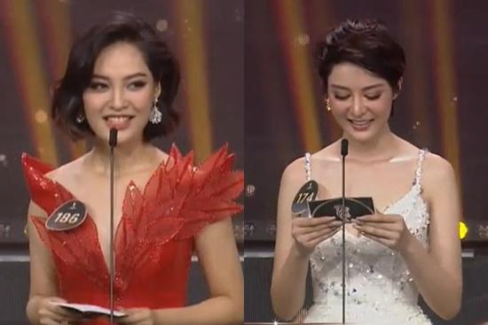 Phần thi ứng xử lúng túng của top 5 Hoa hậu các Dân tộc Việt Nam