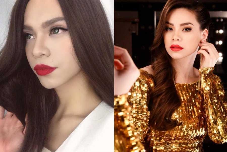 Bản sao Hà Hồ tái xuất, giống 99% không phân biệt nổi-10