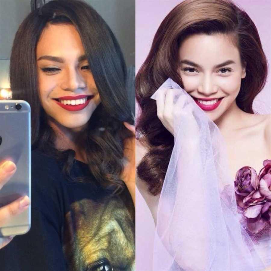 Bản sao Hà Hồ tái xuất, giống 99% không phân biệt nổi-11