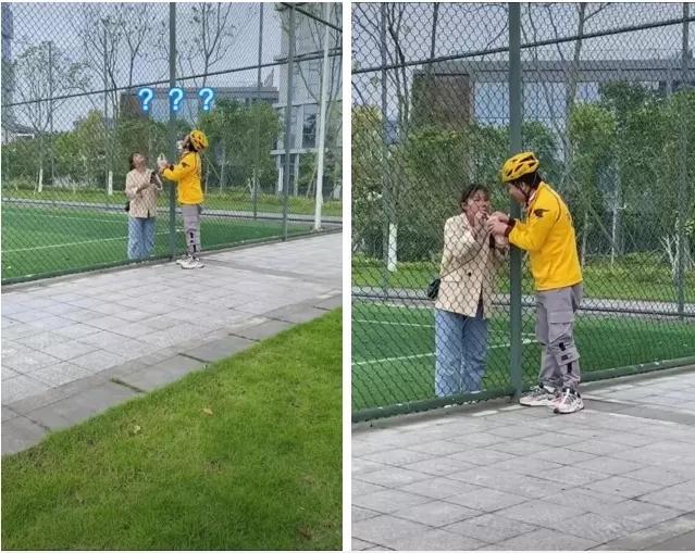 Khi shipper hết lòng vì thượng đế, lội ra giữa biển để giao đồ ăn-5