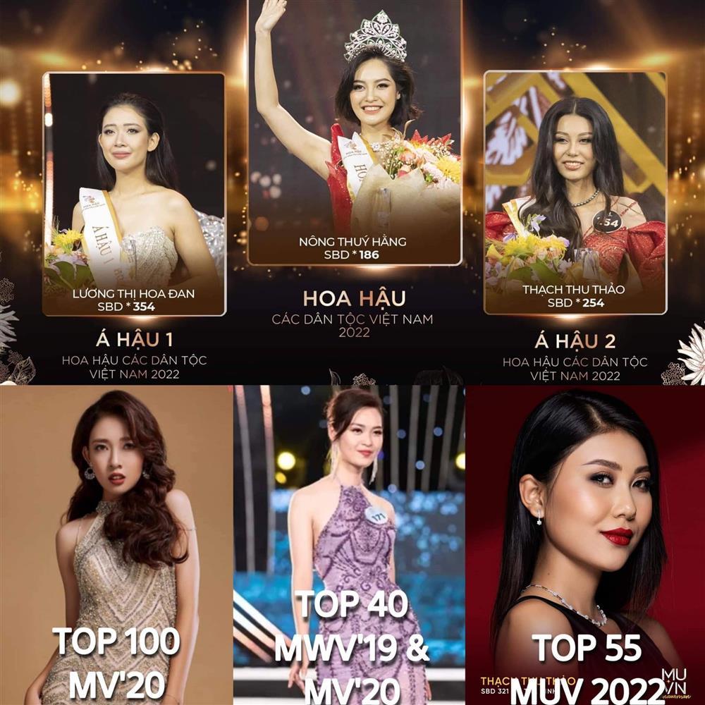 Top 3 Hoa hậu các Dân tộc 2022 thua thảm ở những cuộc thi khác-5