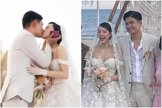 Tin nhắn vợ chồng Minh Hằng hé lộ cuộc sống tân hôn