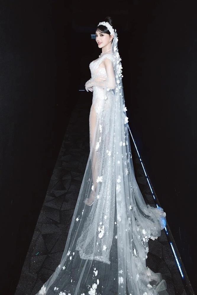 Mỹ nhân chuyển giới mặc váy cưới: Khánh Chi lồng lộn, Lynk Lee bạo gan-1