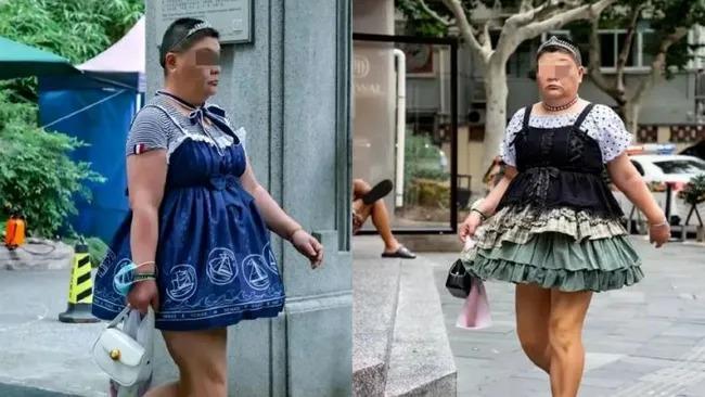 Phản ứng trung niên mặc váy công chúa bóc trần mặt xấu lòng người-2