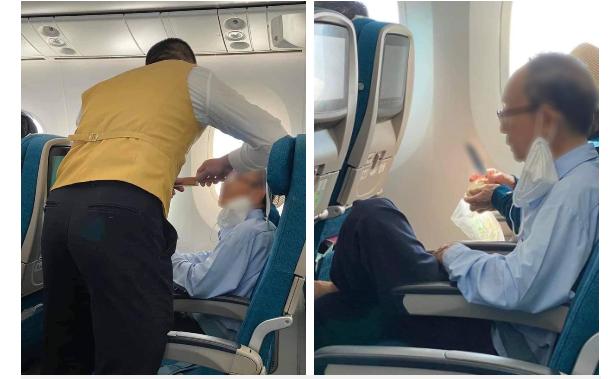 Vietnam Airlines phát hiện khách mang dao lên máy bay gọt hoa quả-1