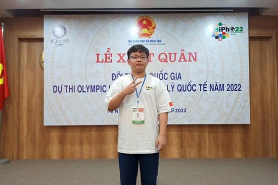 Gặp chủ nhân tấm HCV Olympic Vật lý Quốc tế 2022